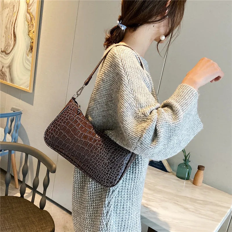 Leather Shoulder Bag Women