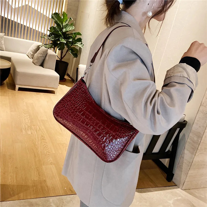 Leather Shoulder Bag Women