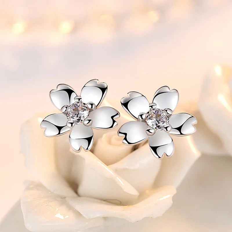 Flower Stud Earrings