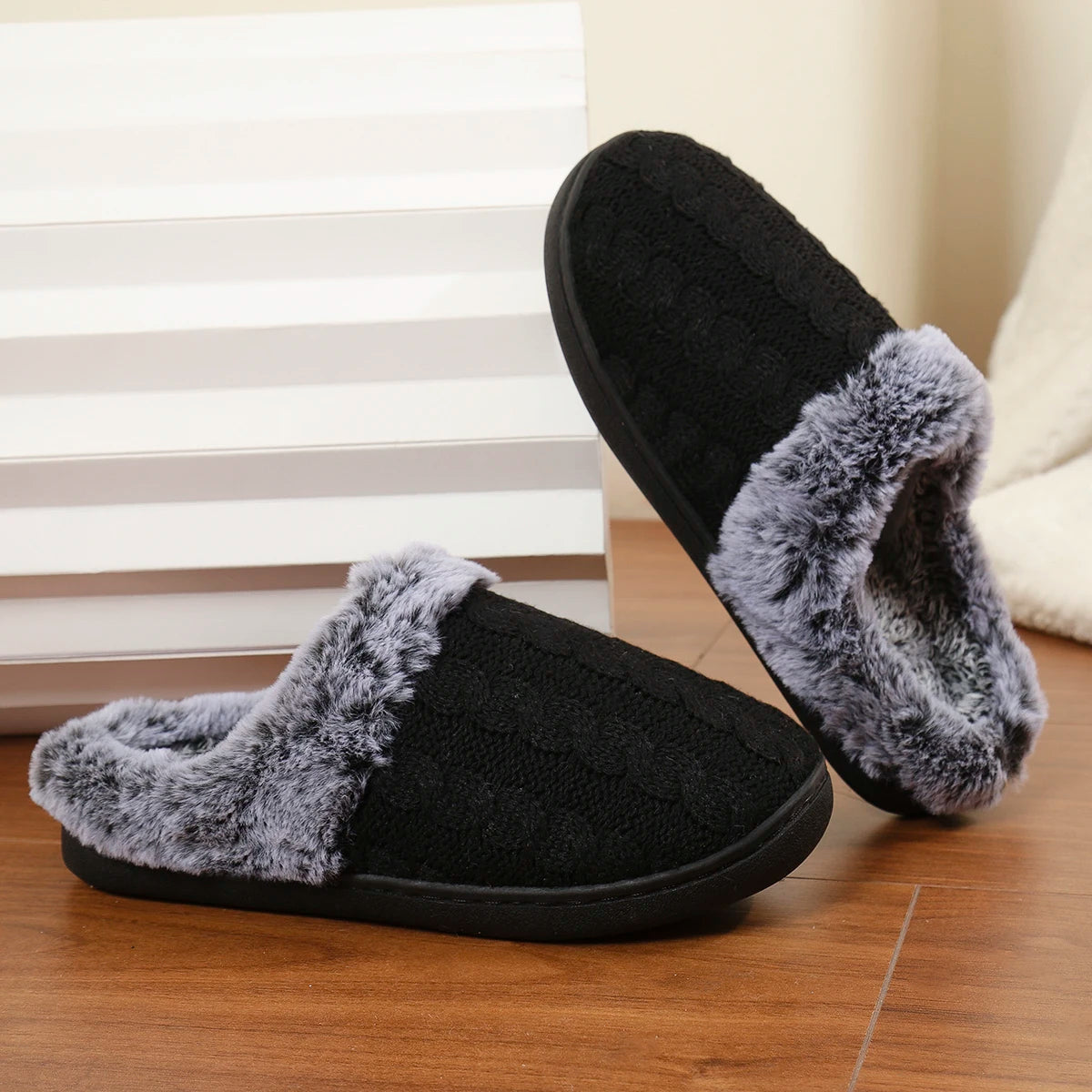 WOMEN'S SOFT WINTER SLIPPERS