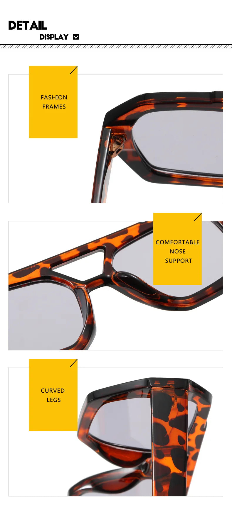 Double Bridges Eyewear Female Sun Glasses