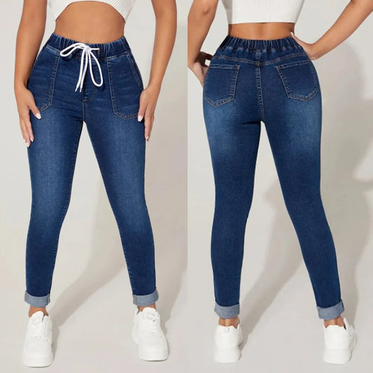 Skinny Ankle-Length Jeans