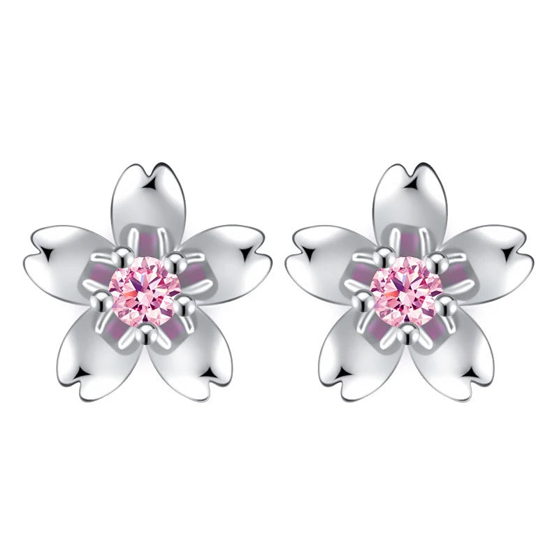 Flower Stud Earrings