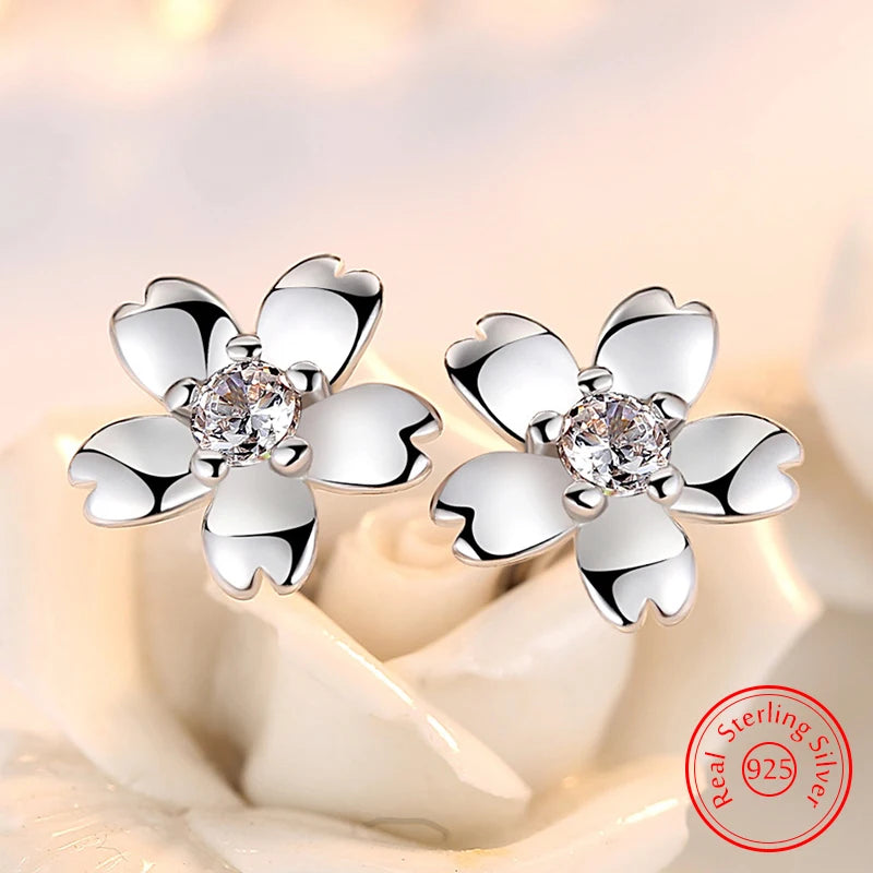 Flower Stud Earrings