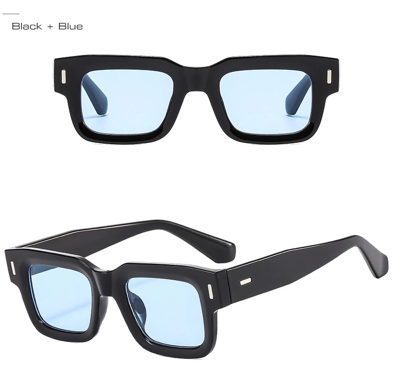 Grey Square Sunglasses