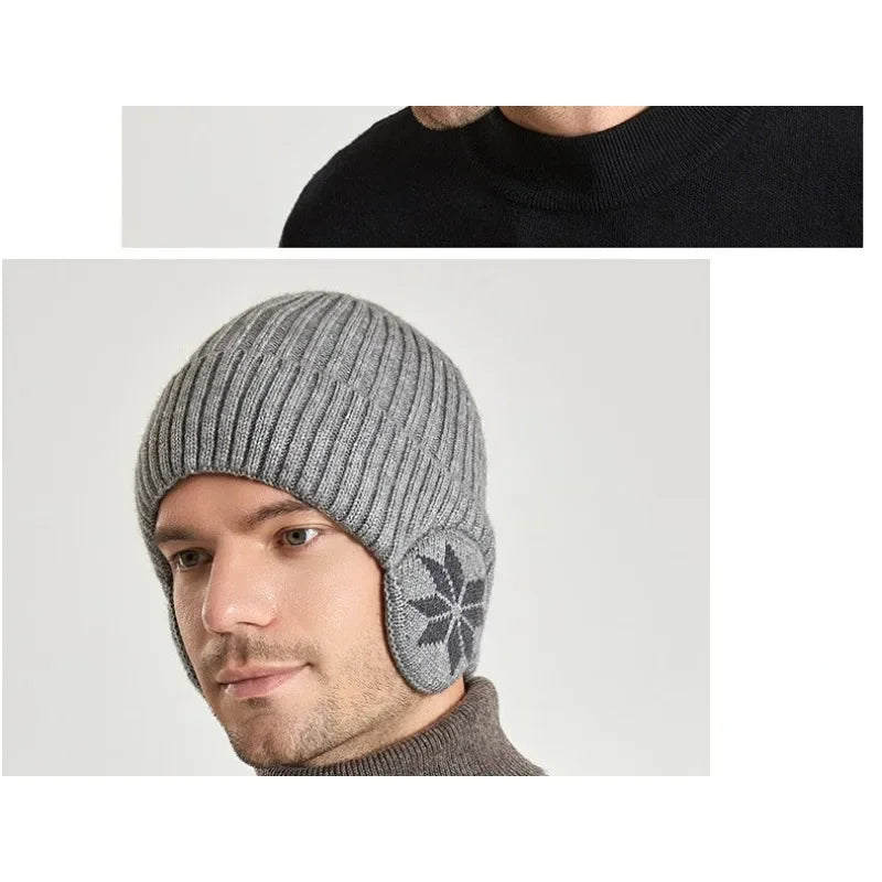 Ear Protection Wool Caps