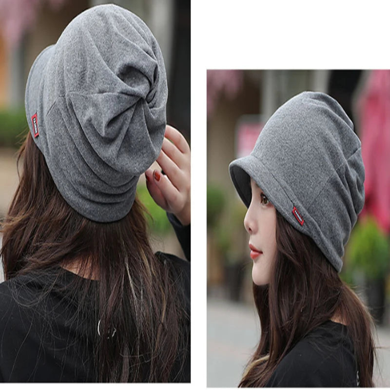 Casual Plait Hat Beanie Women