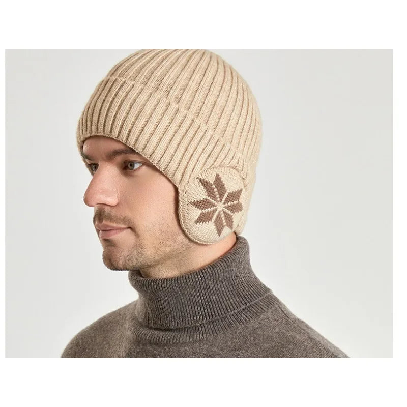 Ear Protection Wool Caps