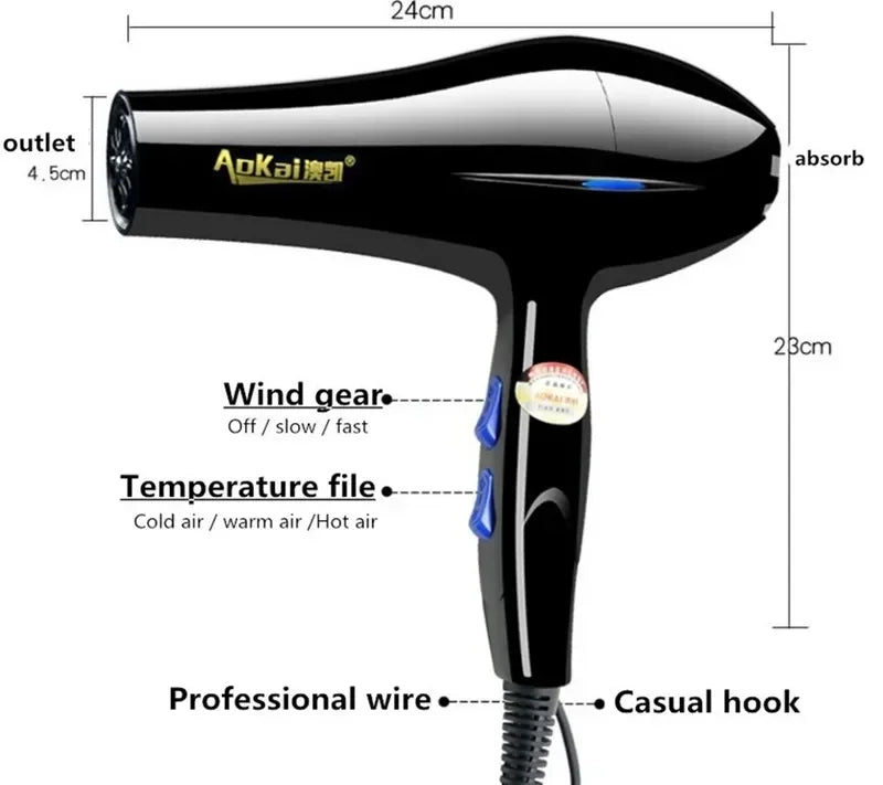 Blow Hair Dryer Set