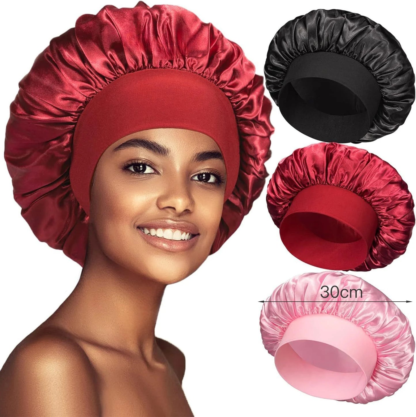 Unisex Head Wrap Elastic Band Cap