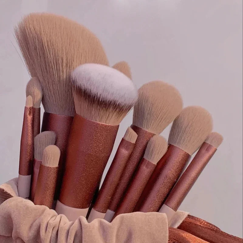 Fluffy Makeup Brushes