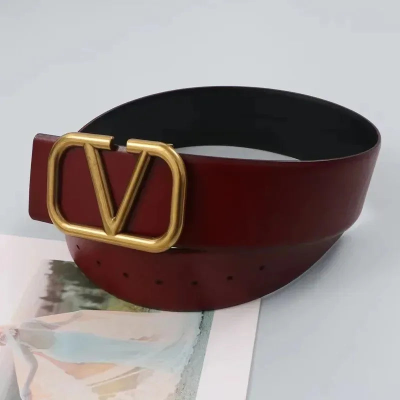 Gold Metal V-shaped Belt