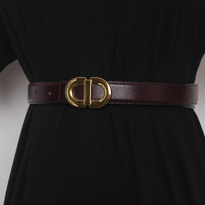 leather belt for women