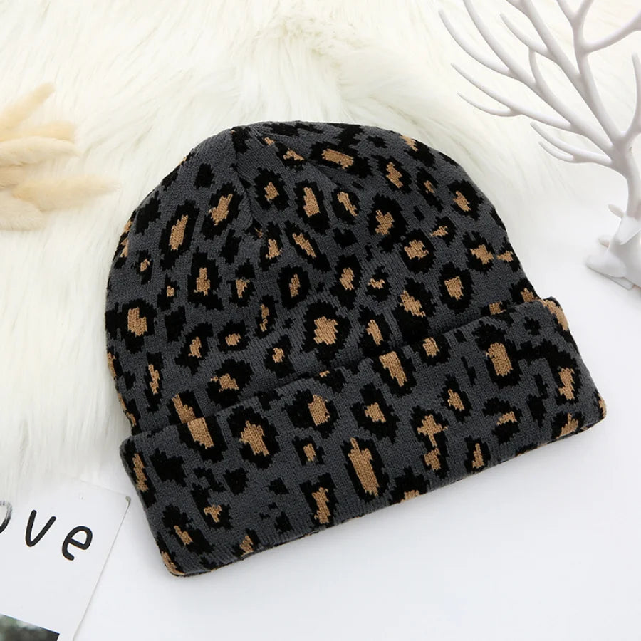 Vintage Leopard Unisex Beanies