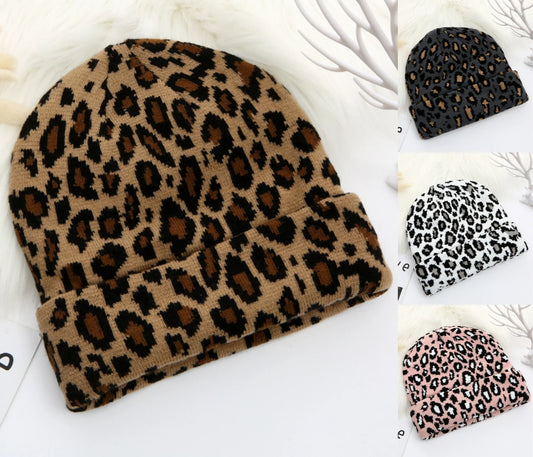 Vintage Leopard Unisex Beanies