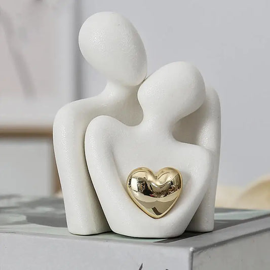 Couple Statue Modern Home Decoration