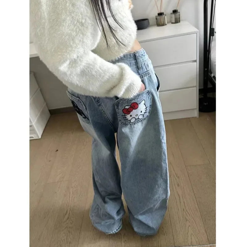 Embroidery Jeans