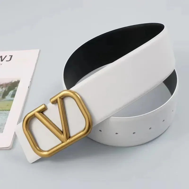 Gold Metal V-shaped Belt