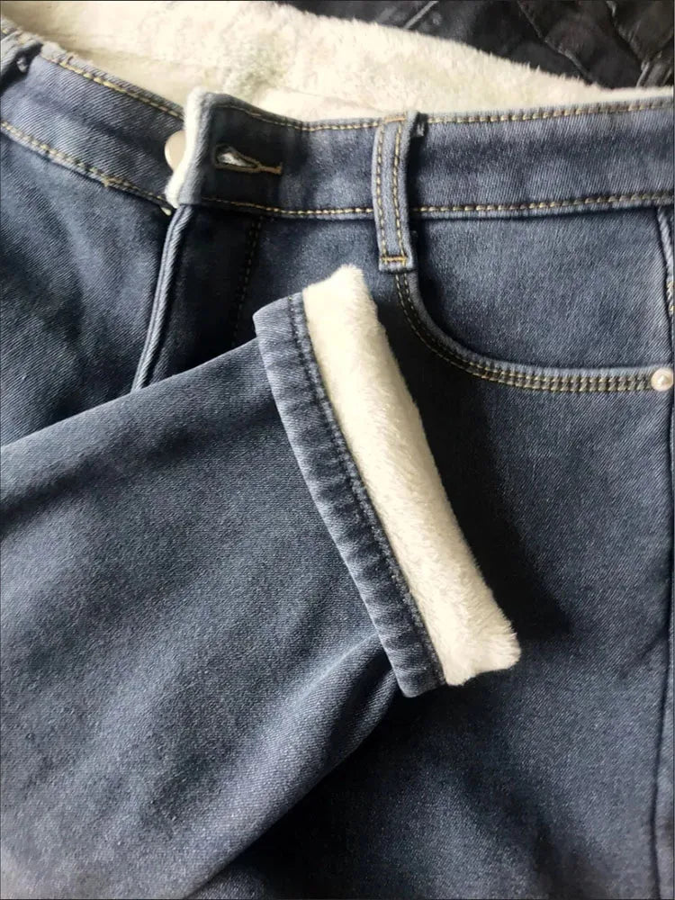 Thicken Slim Jeans