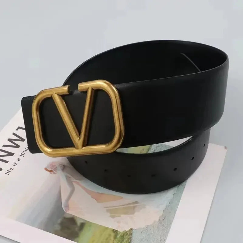 Gold Metal V-shaped Belt