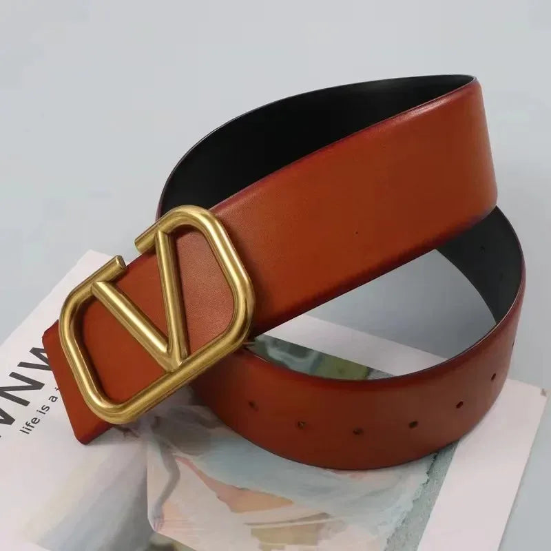 Gold Metal V-shaped Belt