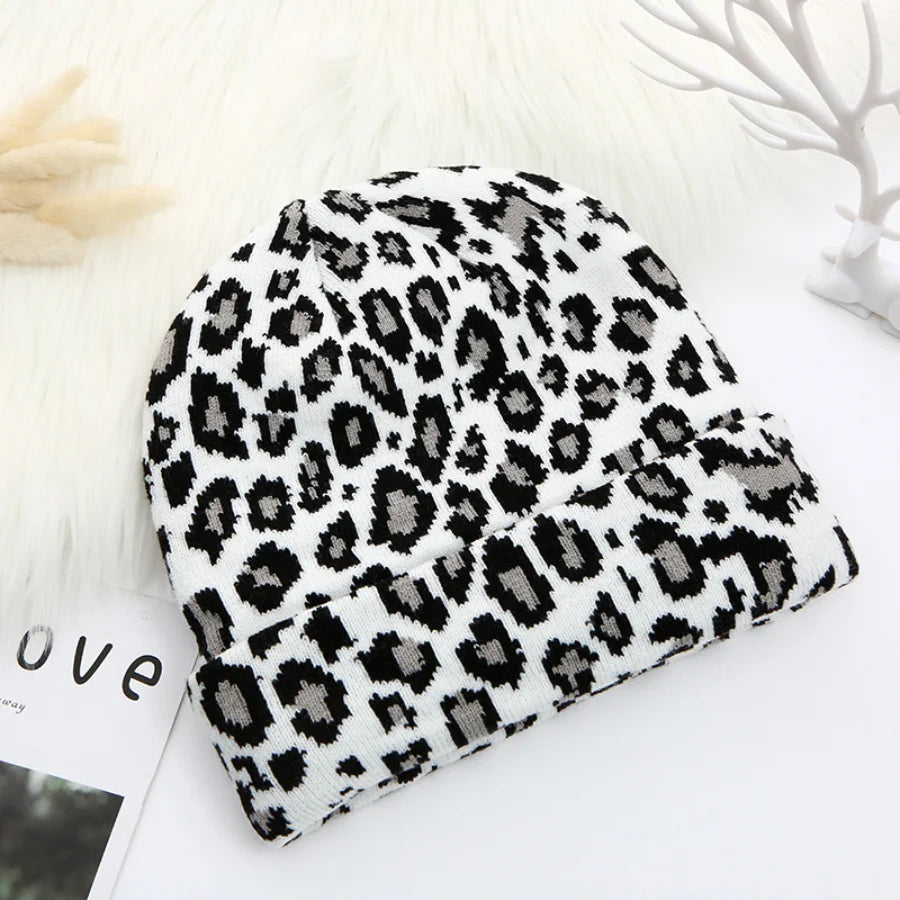 Vintage Leopard Unisex Beanies