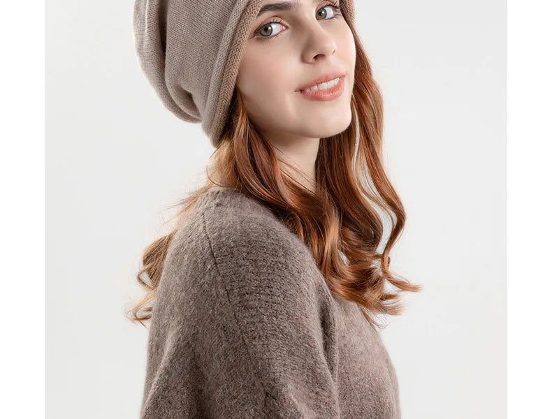 Warm Knitted Beanies Hat for Women