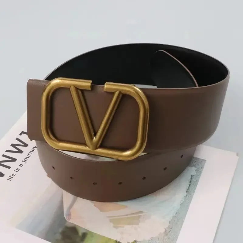 Gold Metal V-shaped Belt