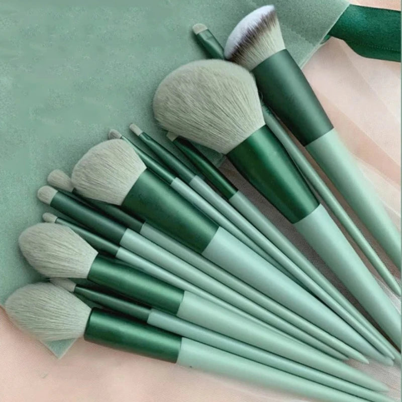 Fluffy Makeup Brushes