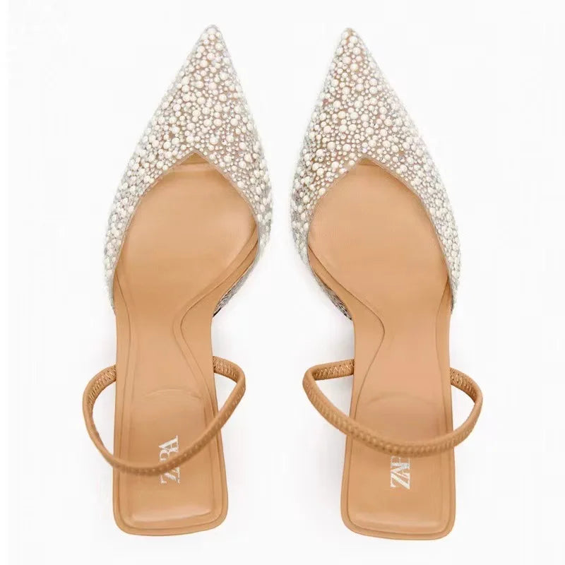 Pearl Heels Pumps Women