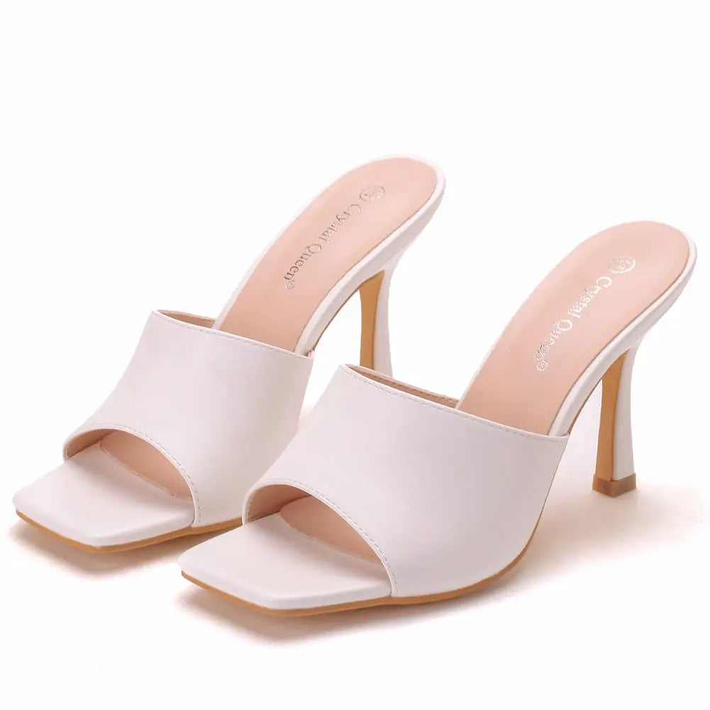 Women High Heels Mules