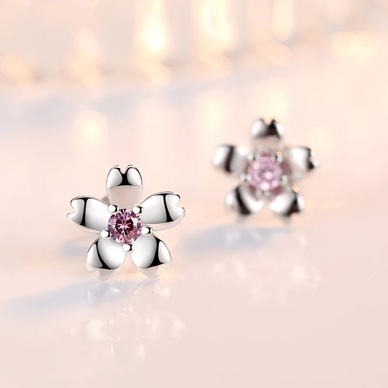 Flower Stud Earrings