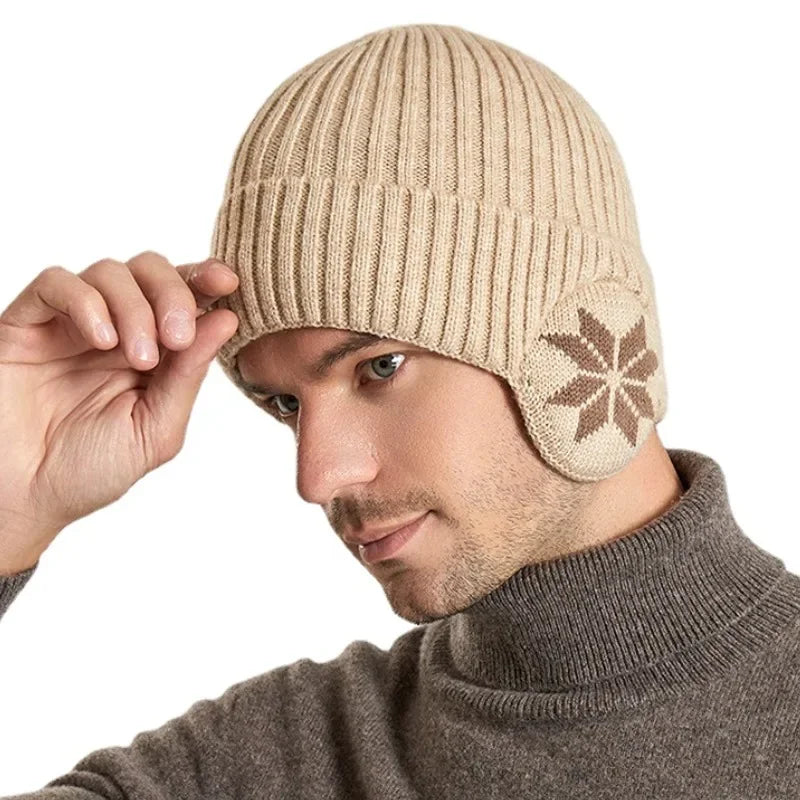 Ear Protection Wool Caps