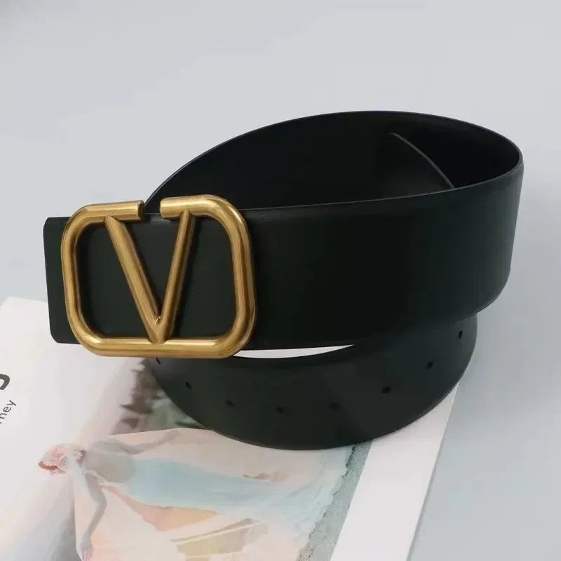 Gold Metal V-shaped Belt