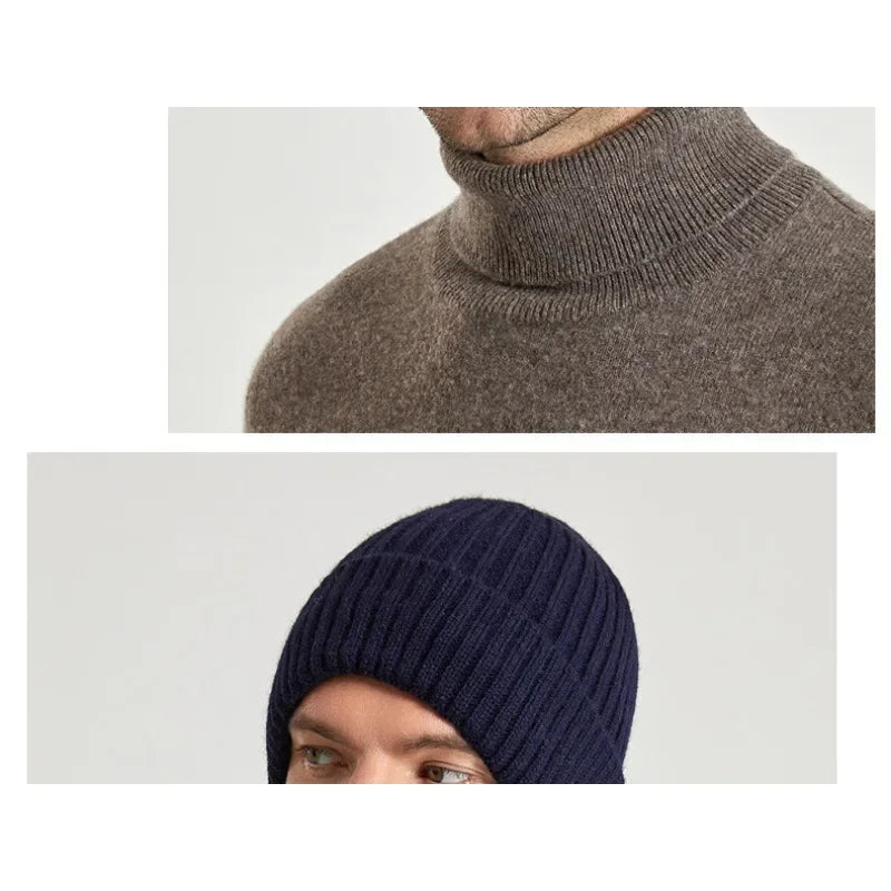 Ear Protection Wool Caps