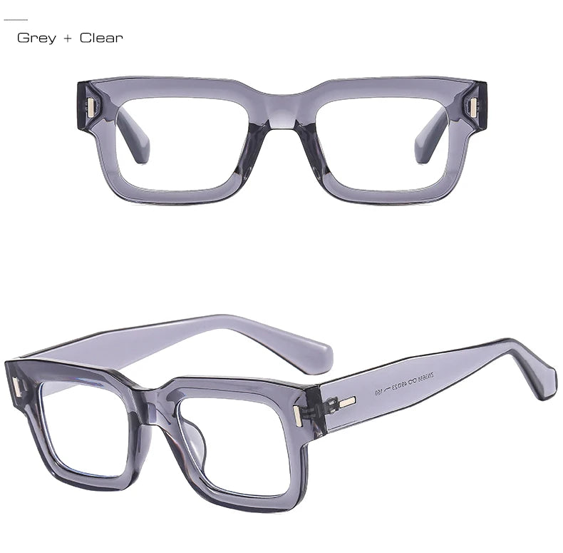 Grey Square Sunglasses