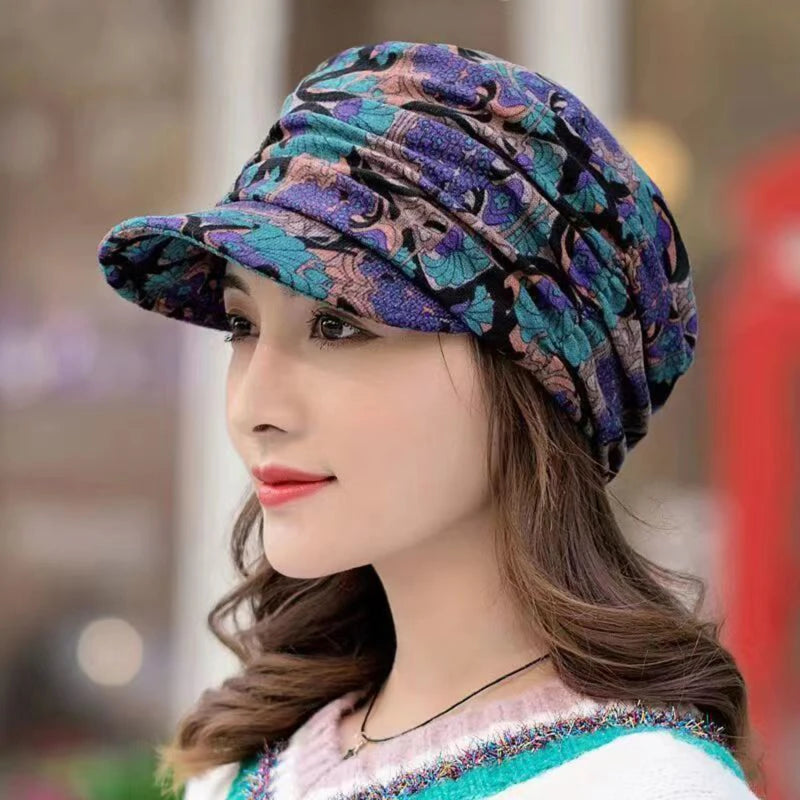 Casual Plait Hat Beanie Women