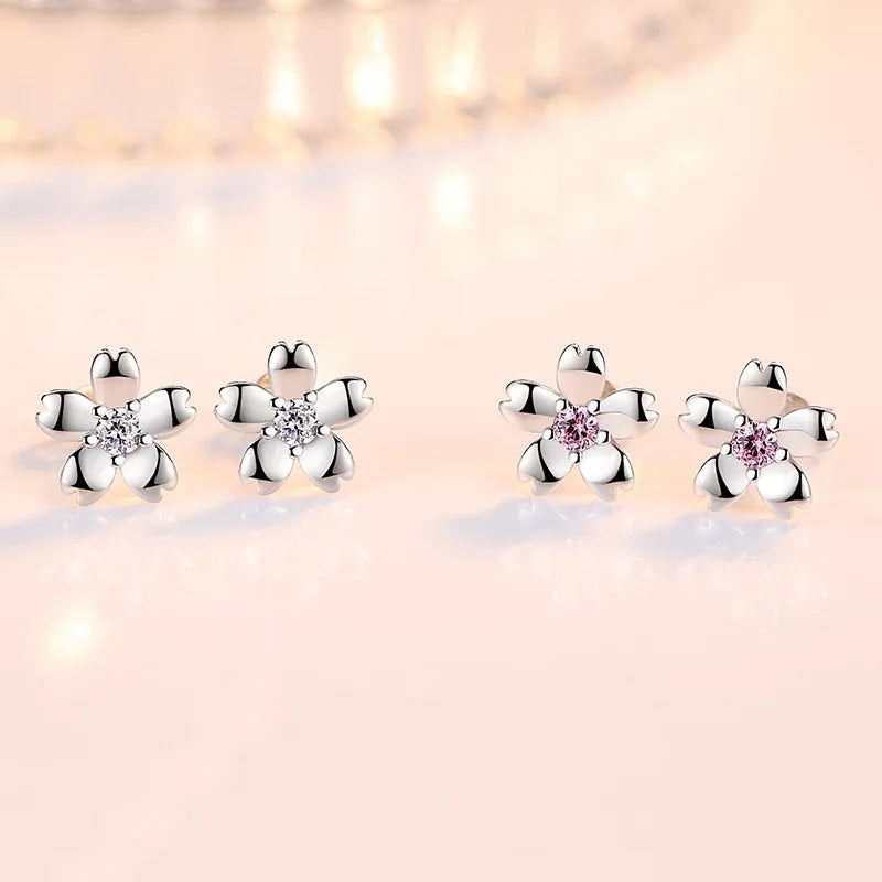 Flower Stud Earrings