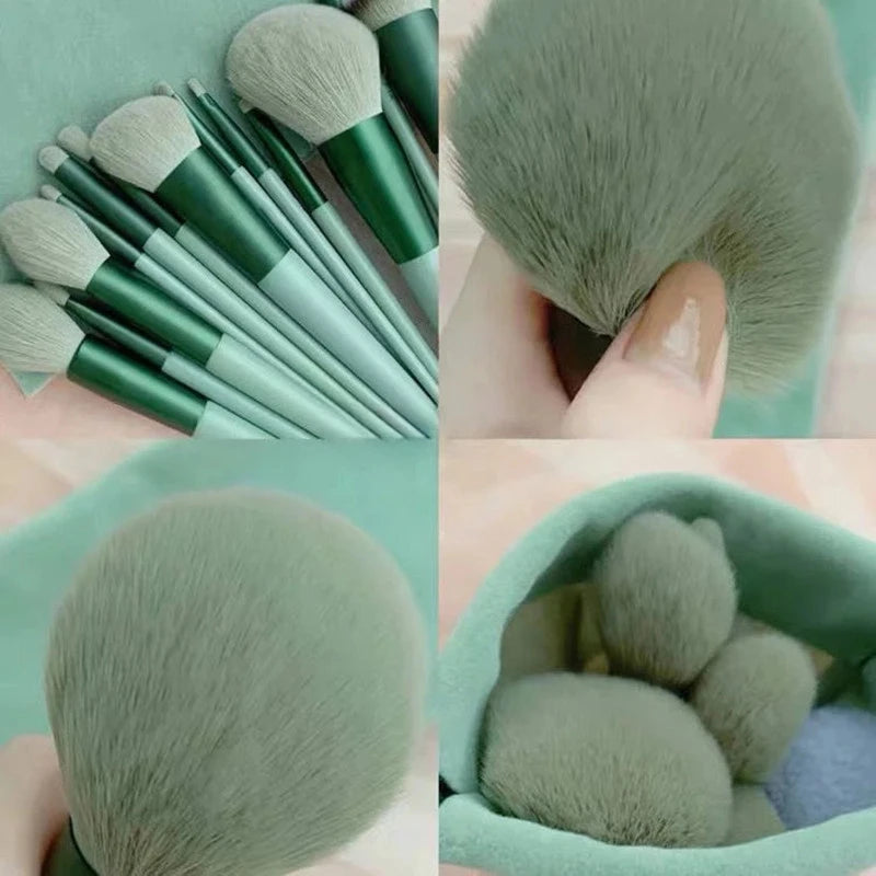 Fluffy Makeup Brushes